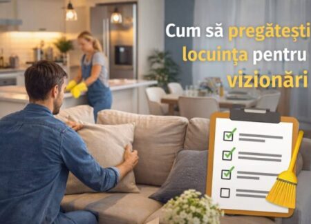 Cum să pregătești locuința pentru vizionări